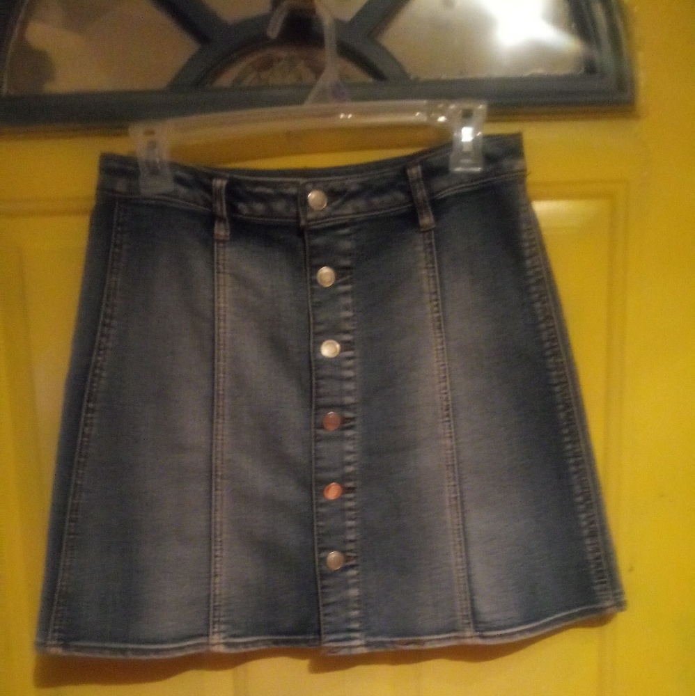Womens jean skirt